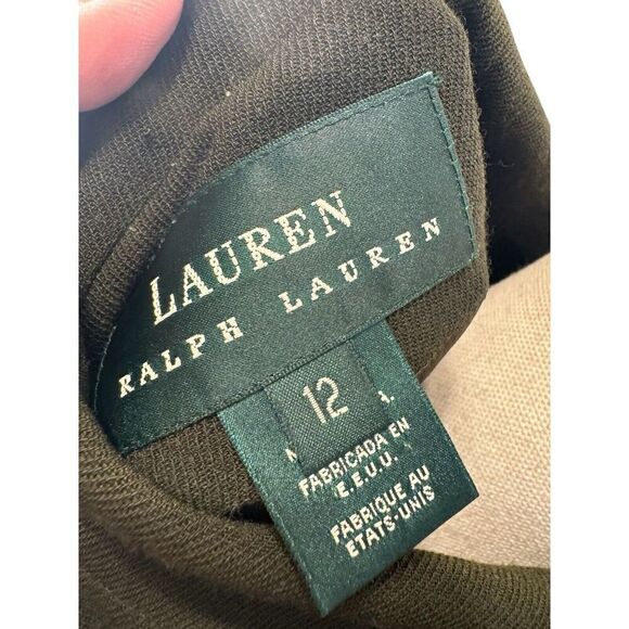 Vintage Lauren Ralph Lauren Blazer Women  Worsted Wool Academia, Quiet Luxury 12 - Picture 4 of 5